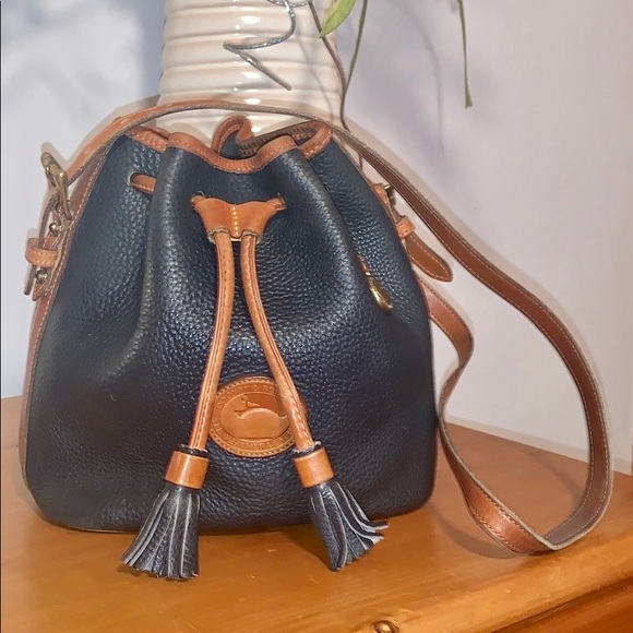 Dooney & Bourke Handbags - Vintage Dooney and Bourke AWL Bucket Bag